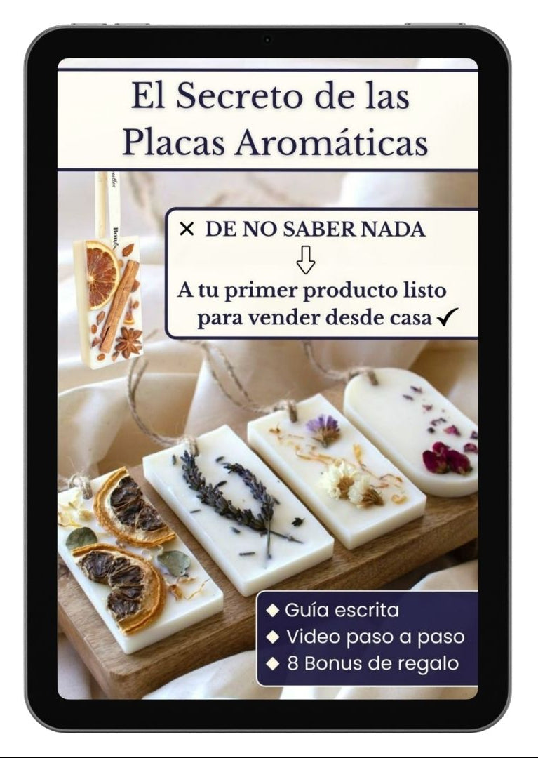 El Secreto de las Placas Aromáticas | Curso Completo + 8 Bonos de Regalo